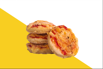 Pizzitas base de coliflor