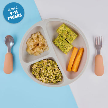 Fritata de huevo con brocoli