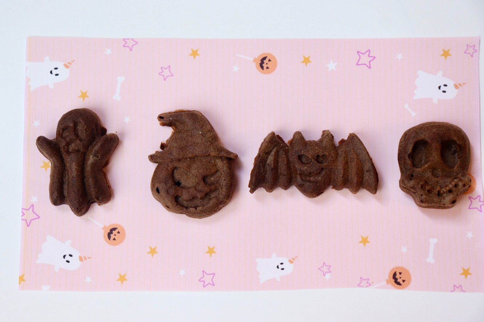 muffins de chocolate Spooky season